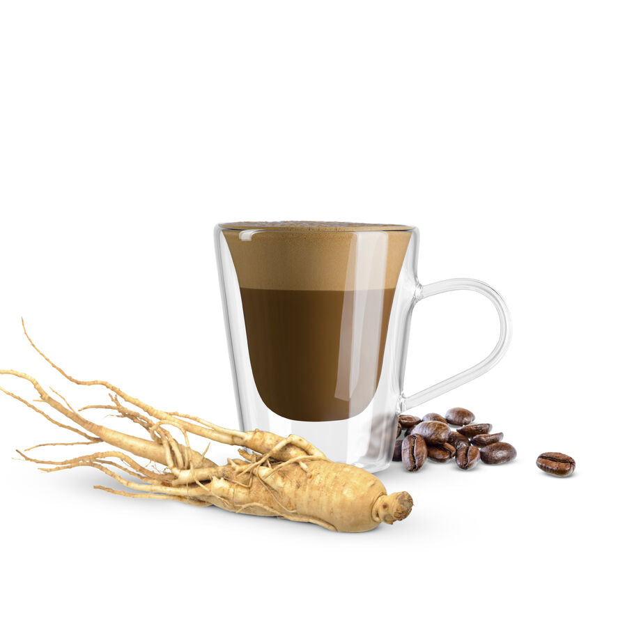 Borbone 16 Capsule SUPERGINSENG preparato Solubile per Caffè al Latte e Ginseng