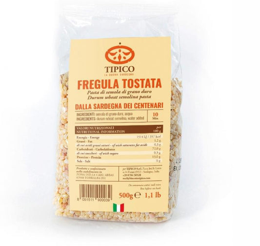 TIPICO FREGULA TOSTATA 500 GR