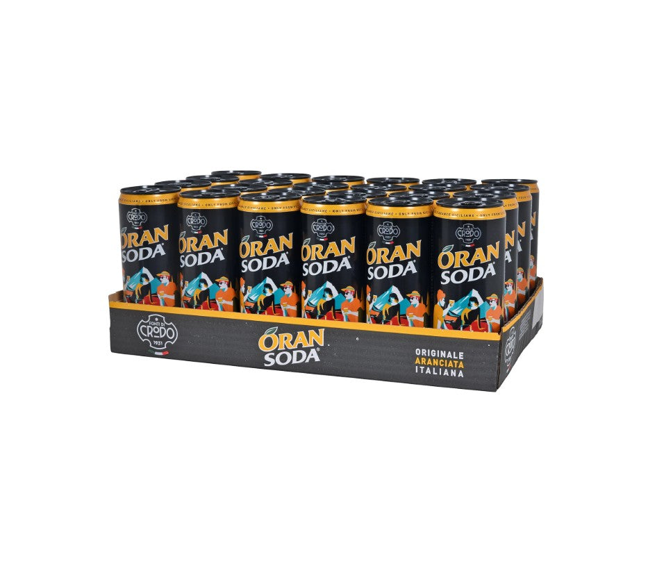 Oransoda in lattina 24x33cl