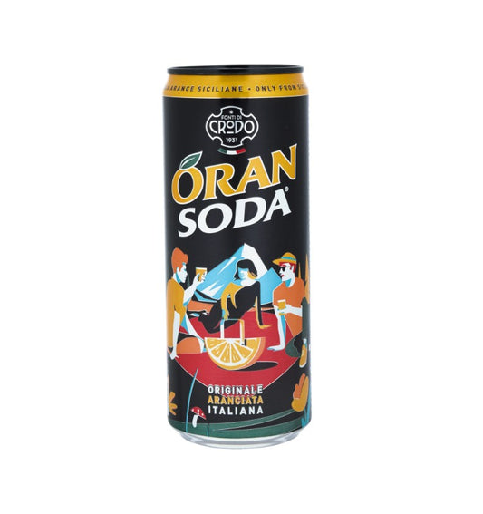 Oransoda in lattina 24x33cl